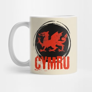 Cymru Welsh Dragon Mug